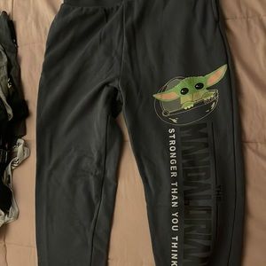 Baby Yoda sweat pants